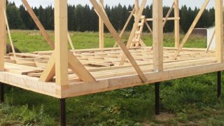 Сарай на винтовых сваях или хозблок на сваях Можга цена от 2574 руб. / шт.